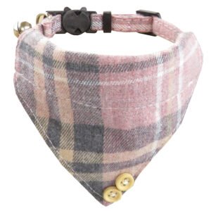 Rose Check Pet Bandana